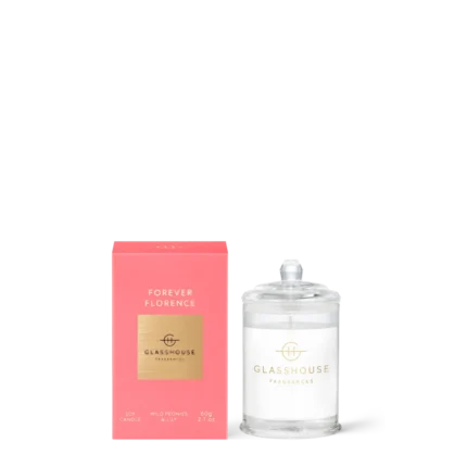 Glasshouse Fragrances Forever Florence Candle Sm