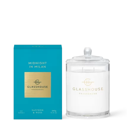 Glasshouse Fragrances Midnight In Milan Candle