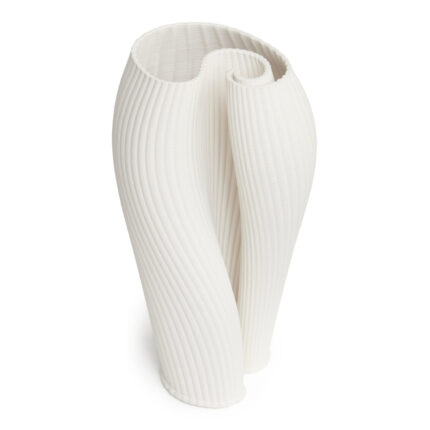 Ruby White Vase